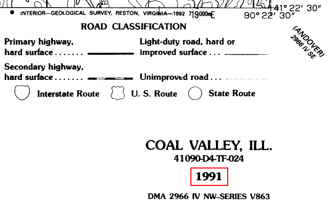 Map Title and Date