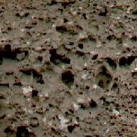 Vesicular texture and mafic composition